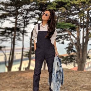 Bridge and Burn - Classic Navy Denim Overalls